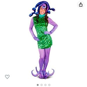 COPY - Halloween costume. ADULT.  Monsters Inc Celia Mae Costume for Women Medi…